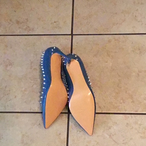 FSJโ Beautiful spiked Teal shoes ๐ฆ๐ธ๐ผ(NWOT) - Picture 5 of 6